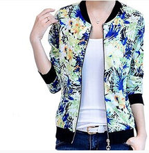 Load image into Gallery viewer, Hot women&#39;s long-sleeve short spring and autumn jacket zipper jackets female coat woman&#39;s clothing outwear - EssentialBoutiques 