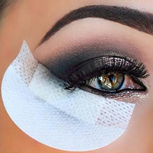20pcs Professional Eyeshadow Pad Shields Under Eye Patches Disposable Eyelash Extensions Pads Protect Pad Eyes Lips Makeup Tool - EssentialBoutiques 