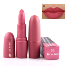 Load image into Gallery viewer, New MISS ROSE Lipstick Matte Waterproof Velvet Lip Stick 18 Colors Sexy Red Brown Pigments Makeup Matte Lipsticks Beauty Lips - EssentialBoutiques 