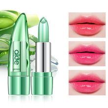 Load image into Gallery viewer, New Lips Makeup Magic Temperature Color Changed Lipstick Batom Natural Moisturize Transparent Pink Aloe Balm Lip Stick Cosmetics - EssentialBoutiques 