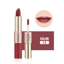 Load image into Gallery viewer, O.TWO.O 12 Colors Lips Makeup Lipstick  Lip Gloss Long Lasting Moisture Cosmetic Lipstick Red Lip Matte Lipstick Waterproof - EssentialBoutiques 