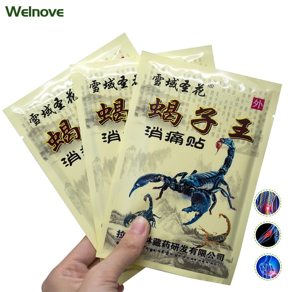 8Pcs Arthritis Joint Pain Rheumatism Shoulder Patch Knee/Neck/Back Orthopedic Plaster Pain Relief Stickers C1494 - EssentialBoutiques 