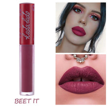 Load image into Gallery viewer, KADALADO Brand Make Up Waterproof Nude Lipstick Long Lasting Liquid Matte Lipstick Pen Lip Gloss Cosmetics Lipgloss Lip Makeup - EssentialBoutiques 