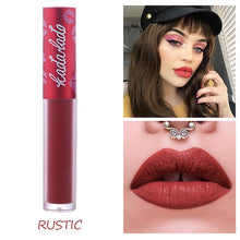Load image into Gallery viewer, KADALADO Brand Make Up Waterproof Nude Lipstick Long Lasting Liquid Matte Lipstick Pen Lip Gloss Cosmetics Lipgloss Lip Makeup - EssentialBoutiques 