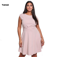 Load image into Gallery viewer, Woman&#39;s Elegant Party Summer Dress 2018 Women Casual Sleeveless Dresses Plus Size 3XL Retro Swing Dress Female Clothing BC35 - EssentialBoutiques 