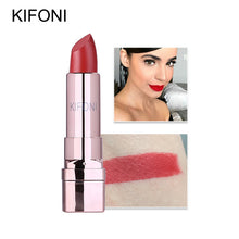 Load image into Gallery viewer, New Arrival KIFONI brand makeup beauty matte lipstick long lasting tint lips cosmetics lip stick maquiagem make up red batom - EssentialBoutiques 