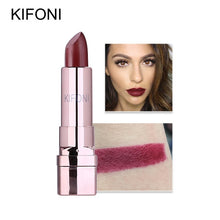 Load image into Gallery viewer, New Arrival KIFONI brand makeup beauty matte lipstick long lasting tint lips cosmetics lip stick maquiagem make up red batom - EssentialBoutiques 