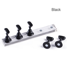 Load image into Gallery viewer, 1 Set Gold Silver Black White Magnetic Nail Tip Holder Practice Display Acrylic Stand Nail Art Tool - EssentialBoutiques 