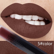 Load image into Gallery viewer, 24 Color Liquid Lipstick Matte Makeup Waterproof Red Lip Long Lasting Gloss Mate Black Lip Stick Matte Liquid Lipsticks - EssentialBoutiques 
