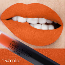 Load image into Gallery viewer, 24 Color Liquid Lipstick Matte Makeup Waterproof Red Lip Long Lasting Gloss Mate Black Lip Stick Matte Liquid Lipsticks - EssentialBoutiques 