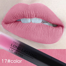 Load image into Gallery viewer, 24 Color Liquid Lipstick Matte Makeup Waterproof Red Lip Long Lasting Gloss Mate Black Lip Stick Matte Liquid Lipsticks - EssentialBoutiques 