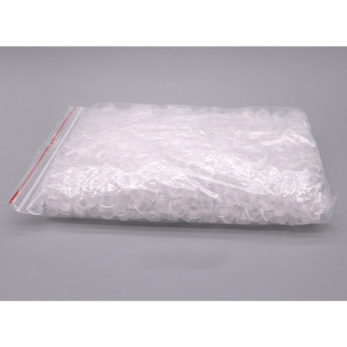 HOT 100Pcs Plastic Tattoo Ink Cups For Permanent Tattoo Makeup Eyebrow Makeup Pigment Container Caps Disposable Accessories - EssentialBoutiques 