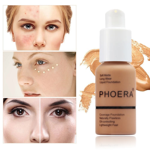 PHOERA 10 Shades Face Makeup Base Concealer Eye Contour Corrector Cream Liquid Corrective  Primer Makeup Foundation Cream TSLM1 - EssentialBoutiques 