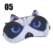 Load image into Gallery viewer, Cute Cat Sleep Mask Eye Mask Eyeshade Cover Shade Natural Sleeping Eye Patch Women Men Soft Portable Blindfold Travel Eyepatch - EssentialBoutiques 
