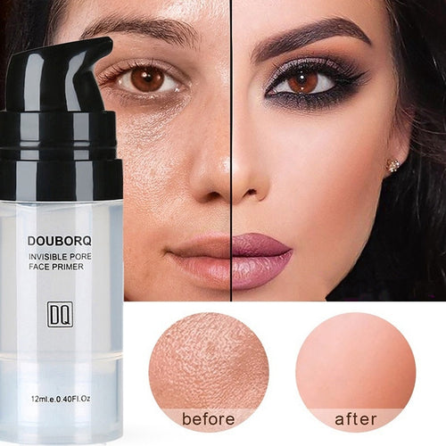 12ml Face Primer Makeup Base Under Oil-control whitening Invisible Pore Face Oil Facial Make Up Base Primer - EssentialBoutiques 