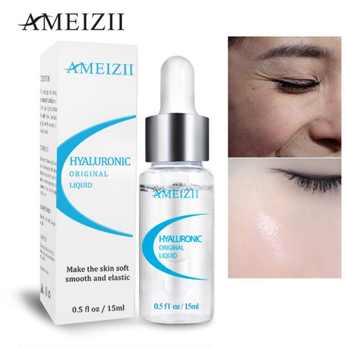 Ameizii Pure Hyaluronic Acid Serum Moisturizing Collagen Skin Repair Essence Whitening Anti Wrinkle Face Cream Acne Treatment - EssentialBoutiques 