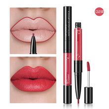 Load image into Gallery viewer, 16 Color Liquid Lipstick Matte Red Lip Long Lasting Waterproof Make Up Mate Lip Stick Nude Pink Lips Liner Pencil Gloss Makeup - EssentialBoutiques 
