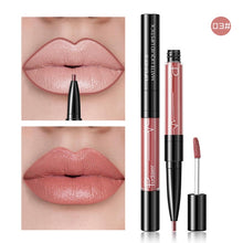 Load image into Gallery viewer, 16 Color Liquid Lipstick Matte Red Lip Long Lasting Waterproof Make Up Mate Lip Stick Nude Pink Lips Liner Pencil Gloss Makeup - EssentialBoutiques 