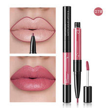 Load image into Gallery viewer, 16 Color Liquid Lipstick Matte Red Lip Long Lasting Waterproof Make Up Mate Lip Stick Nude Pink Lips Liner Pencil Gloss Makeup - EssentialBoutiques 