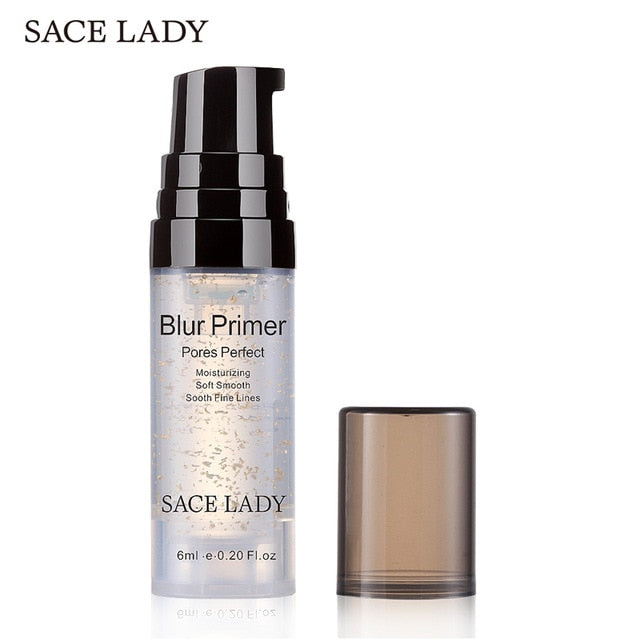 SACE LADY Blur Primer Makeup Base Face 24k Gold Foundation Primer Oil Control Professional Matte Make Up Pores Brand Cosmetic - EssentialBoutiques 