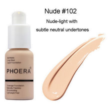 Load image into Gallery viewer, PHOERA Mineral Whitening Concealer Facial Base Cream Brighten Moisturizer Face Liquid Foundation Makeup Primer - EssentialBoutiques 