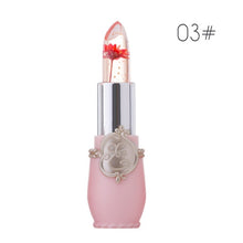 Load image into Gallery viewer, 6 Colors Waterproof Flower transparent Lipstick Magic Temperature Color Change Crystal Jelly Lip stick Nutritious Beauty Makeup - EssentialBoutiques 