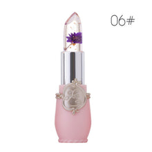 Load image into Gallery viewer, 6 Colors Waterproof Flower transparent Lipstick Magic Temperature Color Change Crystal Jelly Lip stick Nutritious Beauty Makeup - EssentialBoutiques 