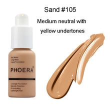 Load image into Gallery viewer, PHOERA Mineral Makeup Primer Whitening Concealer Moisturizer Face Primer Natural Liquid Foundation Base Makeup maquiagem TSLM2 - EssentialBoutiques 