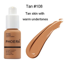 Load image into Gallery viewer, PHOERA Mineral Makeup Primer Whitening Concealer Moisturizer Face Primer Natural Liquid Foundation Base Makeup maquiagem TSLM2 - EssentialBoutiques 