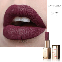 Load image into Gallery viewer, Pudaier 26Colors Matte Lipstick Waterproof Makeup Batom Nude Velvet Long Lasting Lapiz Labial Mate Lip stick Rouge a Levres Mat - EssentialBoutiques 
