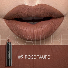 Load image into Gallery viewer, FOCALLURE 19 Colors Matte Lipsticks Waterproof Matte Lipstick Lip Sticks Cosmetic Easy to Wear Matte Batom Makeup Lipstick - EssentialBoutiques 