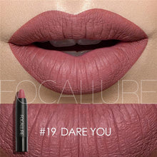 Load image into Gallery viewer, FOCALLURE 19 Colors Matte Lipsticks Waterproof Matte Lipstick Lip Sticks Cosmetic Easy to Wear Matte Batom Makeup Lipstick - EssentialBoutiques 