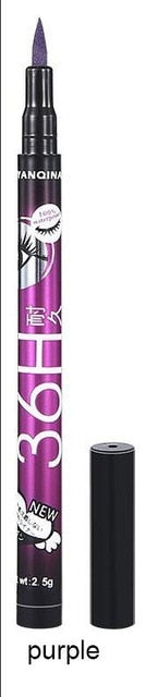 Long Lasting Waterproof Eyeliner Pencil 4 Colors Fast Drying Makeup Eye Liner Liquid - EssentialBoutiques 