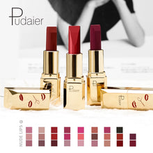 Load image into Gallery viewer, Pudaier 26Colors Matte Lipstick Waterproof Makeup Batom Nude Velvet Long Lasting Lapiz Labial Mate Lip stick Rouge a Levres Mat - EssentialBoutiques 