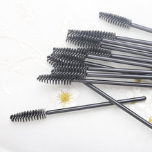 Load image into Gallery viewer, 50PCS Eyelash Brushes Eyelash Extension Brushes Disposable Eye Lash Cleaning Mascara Wands Applicator Cosmetic Makeup Tools - EssentialBoutiques 