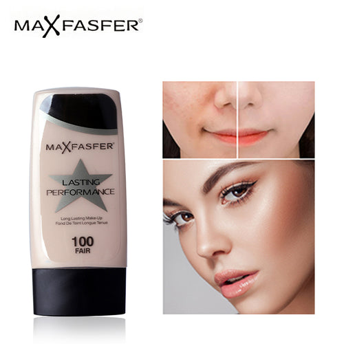MAXFASFER Base Makeup Foundation Liquid Primer Moisturizer Waterproof Whitening Concealer Brighten matte Long lasting Cosmetic - EssentialBoutiques 