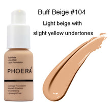 Load image into Gallery viewer, PHOERA Mineral Touch Whitening Concealer Facial Base Cream Brighten Moisturizer Face Liquid Foundation Makeup Primer - EssentialBoutiques 