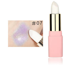 Load image into Gallery viewer, LULAA Colorful Glitter Metallic Lipstick Long Lasting Shiny Highlighter Waterproof Lip Stick Waterproof Makeup Cosmetic Lipstick - EssentialBoutiques 