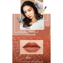 Load image into Gallery viewer, Cute Cat Shaped Matte Lipstick Long Lasting Lipsticks Nude Makeup Lip Cosmetics Velvet Red Waterproof Lipstick Korean Cosmetics - EssentialBoutiques 