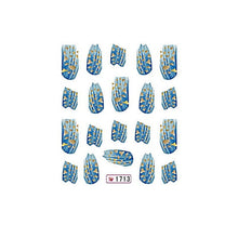 Load image into Gallery viewer, 50pcs False Nail Tips Fan Shaped Fake Nail Art Tips Polish UV Gel Sticker Decoration Practice Display Stick Salon Tools BE436 - EssentialBoutiques 
