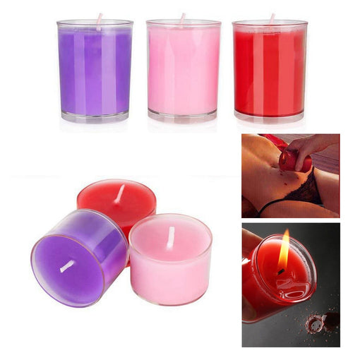 Sex Wax Massage Candle Low Temperature Floral Candle Drip BDSM Candle SM Sex Bed Restraints Sexual Games in Couples Drip Sex Toy - EssentialBoutiques 