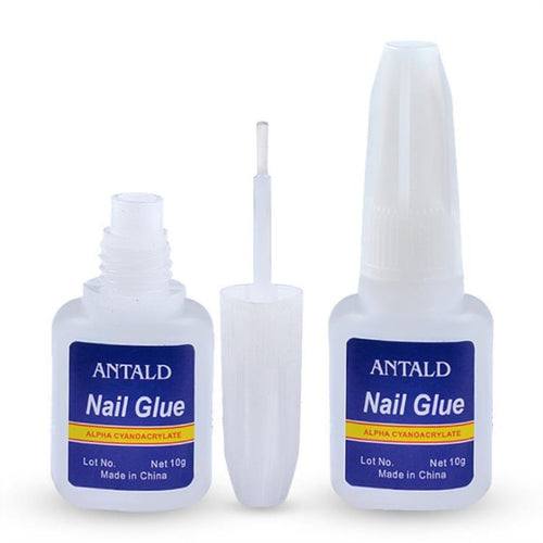 Nail Glue Super Strong Adhesive For False Nails Fake Acrylic Nail Rhinestone Beauty Gems Makeup Gel Tips Nail Art Tool 10g - EssentialBoutiques 