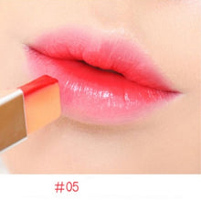 Load image into Gallery viewer, 1pc Double Gradient Lipstick Lip Gloss Makeup Korean Effect Two Tone Lip Bar Waterproof Fruit Organic Portable - EssentialBoutiques 