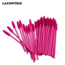 Load image into Gallery viewer, Makeup Brush Wands 50 PCS Disposable Eyelash Mascara Makeup Brush Tools Lash Extension Supplies Eyebrow Applicator Brush - EssentialBoutiques 