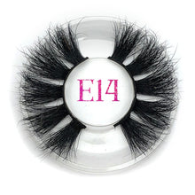 Load image into Gallery viewer, Mikiwi 25mm False Eyelashes Wholesale Thick Strip 25mm 3D Mink Lashes Custom Packaging Label Makeup Dramatic Long Mink Lashes - EssentialBoutiques 