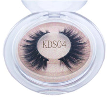 Load image into Gallery viewer, Buzzme KDS06 3D faux mink lashes natural false eyelashes long makeup eyelash - EssentialBoutiques 