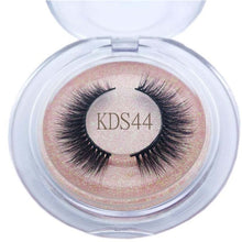 Load image into Gallery viewer, Buzzme KDS06 3D faux mink lashes natural false eyelashes long makeup eyelash - EssentialBoutiques 
