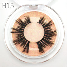 Load image into Gallery viewer, Buzzme KDS06 3D faux mink lashes natural false eyelashes long makeup eyelash - EssentialBoutiques 