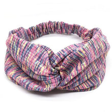 Load image into Gallery viewer, Fashion cotton hair band bohemian quality woman&#39;s headband stretch turban headdress Trendy Bandana clothing hair accessories - EssentialBoutiques 