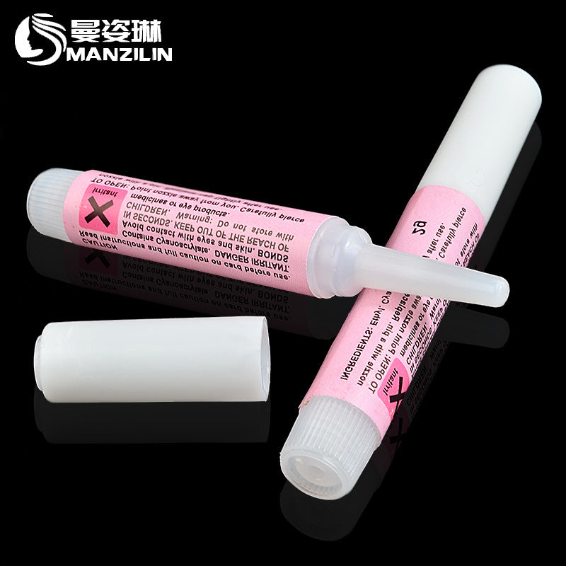 5pcs Nail Glue Super Strong Adhesive For False Nails Fake Acrylic Nail Rhinestone Beauty Gems Makeup Gel Tips Nail Art Tool - EssentialBoutiques 
